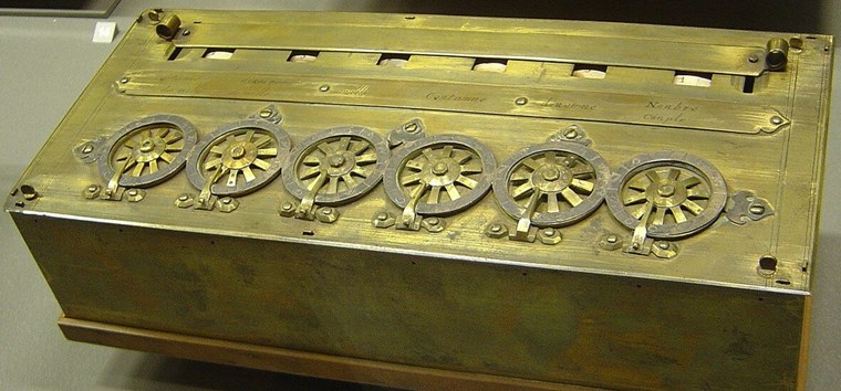 1642 год. Калькулятор Паскаля